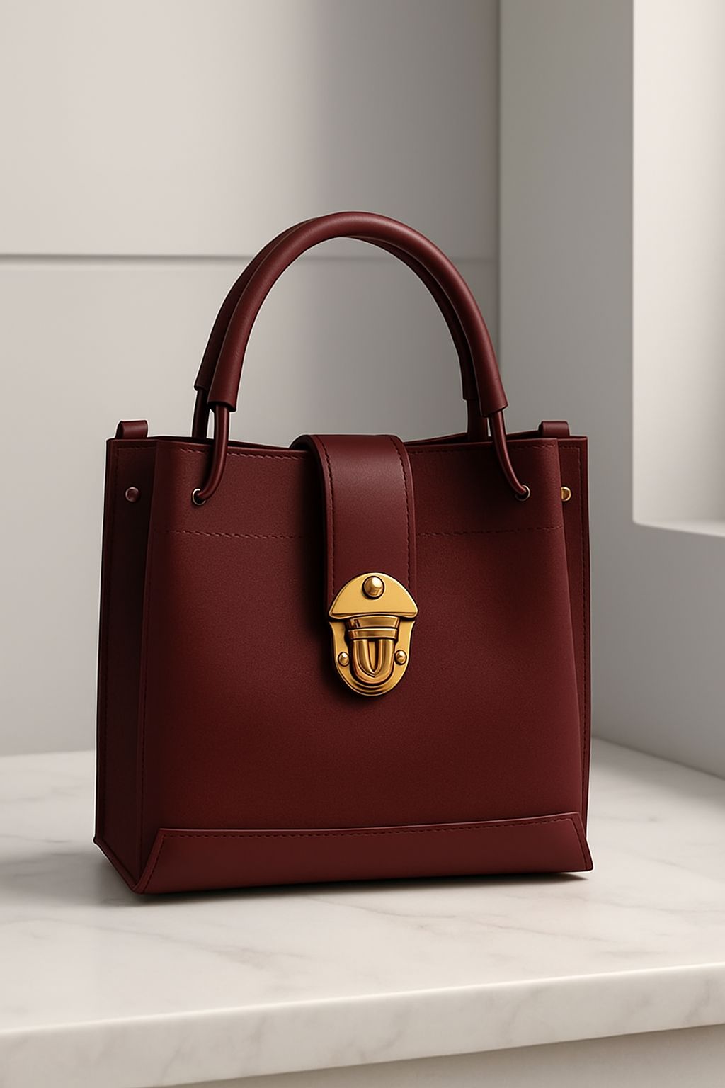Luxury velvet hand bag for women, structured elegant velvet stuff with gold lock